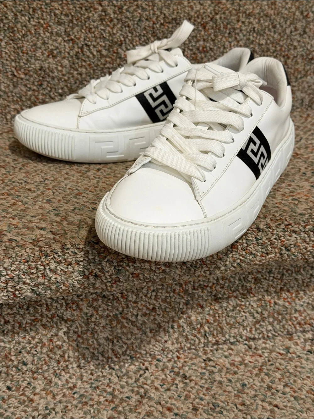 Versace sleek white